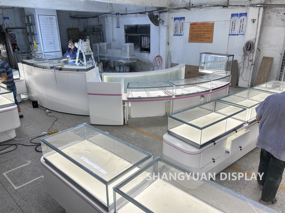 jewelry display counter